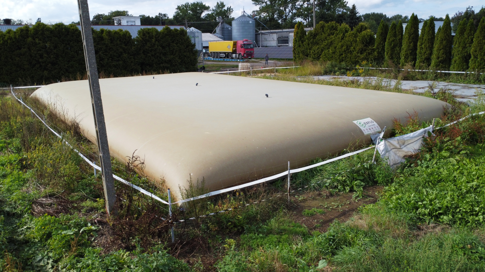 Zemědělský vak na hnojiva.