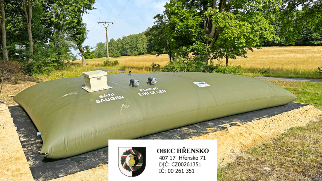 Hasičská nádrž pro Hřensko (vyjádření starosty)