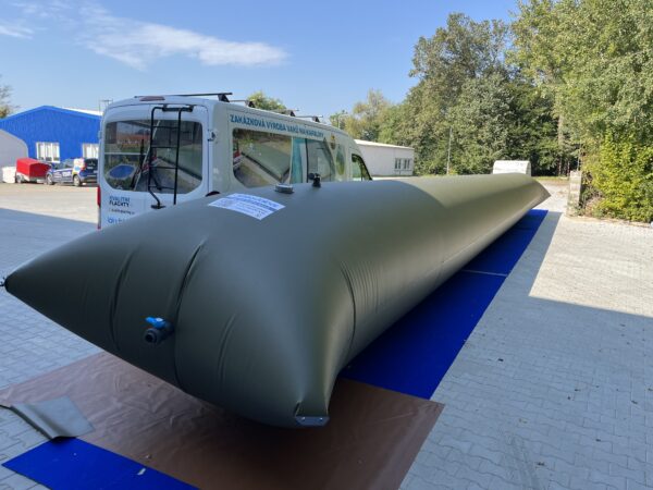 vaky na vodu tlaková zkouška